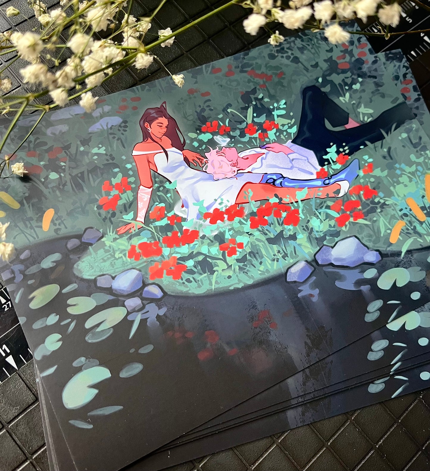 Hyuluka Garden Print